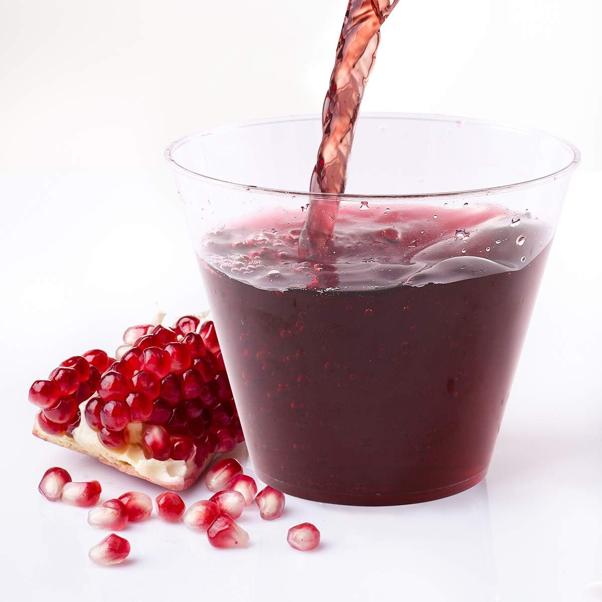 JOLLY CHEF πππ ππππ€ π π¨π³ Clear Disposable Plastic Cups Heavy-duty Party Glasses, Disposable Cups for Thanksgiving, Halloween,Christmas Party