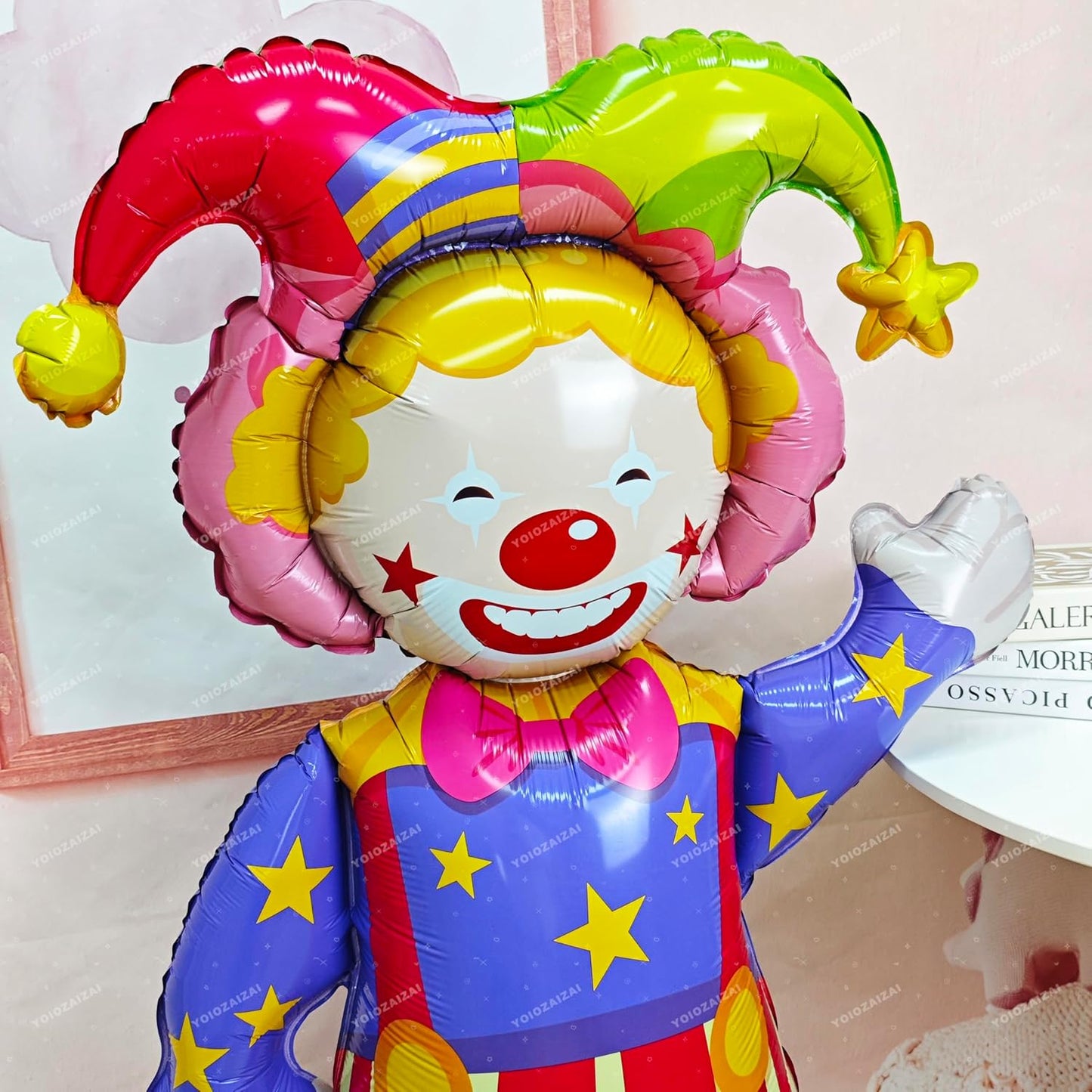 Self Standing Large Circus Balloon For Circus Carnival Theme Party Decorations Circus For Plim Plim Birthday Party Decorations