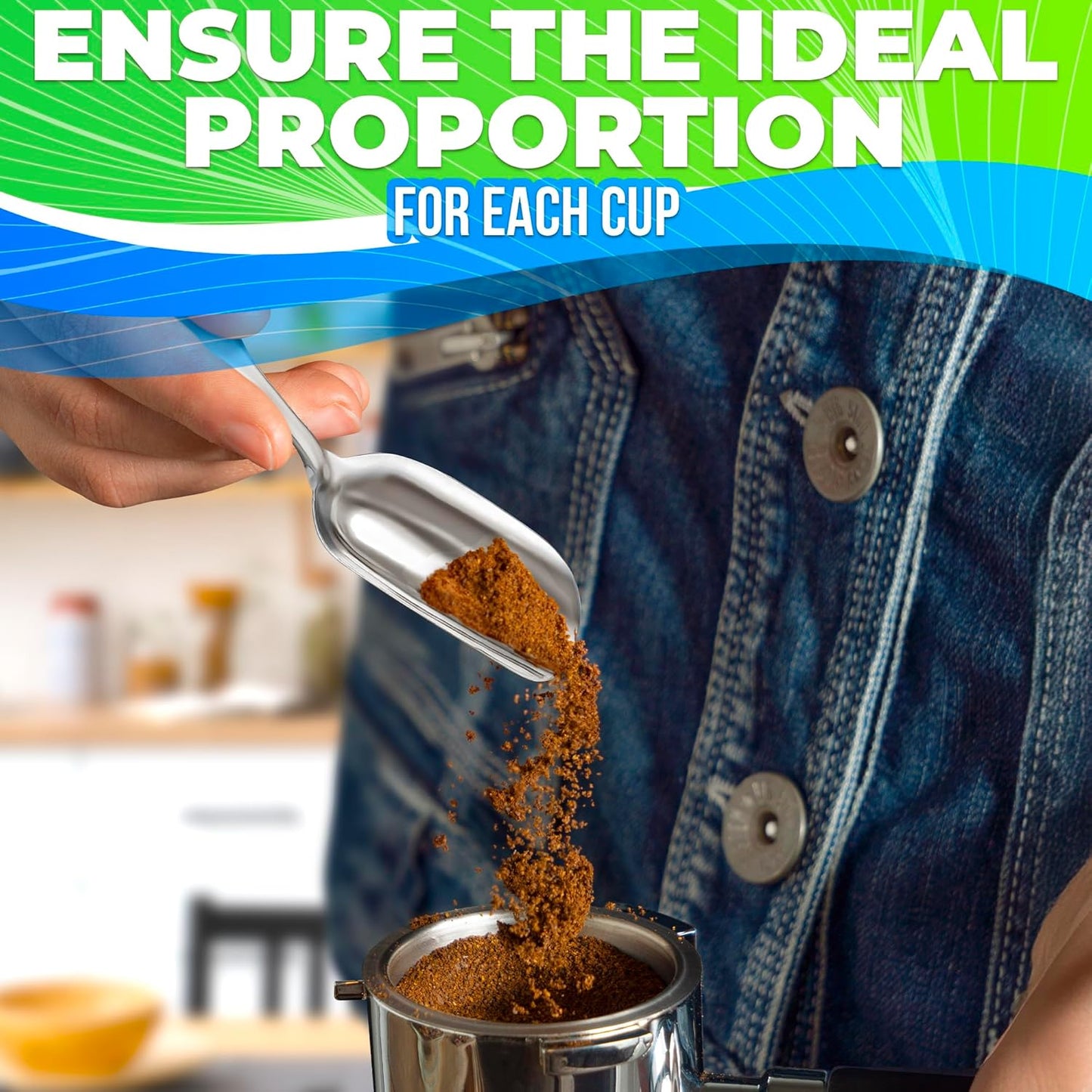 20 Pcs Small Scoops for Canisters – Mini Scoops for Candy, 5.8" Length Stainless Steel Small Food Scoopers for Kitchen, Multipurpose for Cocoa, Coffee, Ice Cream, Parties & Home Use, Easy to Clean