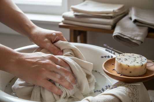 Collection of classic timeless floral patterns on vintage linen fabrics including toile, provencal, and French country designs
