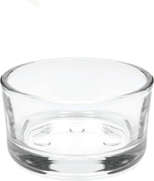 WGV Tea Light Votive Candle Holder 2x1.2 H, Clear Stubby Utility Cylinder Glass, Small Home Accent Decor, 1 Pc