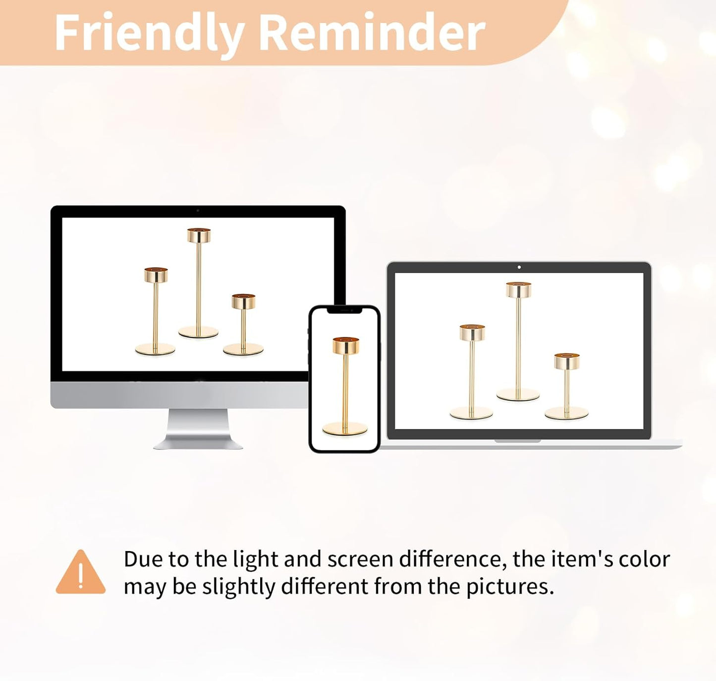 NUPTIO Hurricane Candle Holder for Centerpiece: Set of 6 Tall Candle Stick Holder with Ribbed Glass Cover - Bulk Fluted Taper Candlestick Decor for Living Room Thanksgiving Christmas