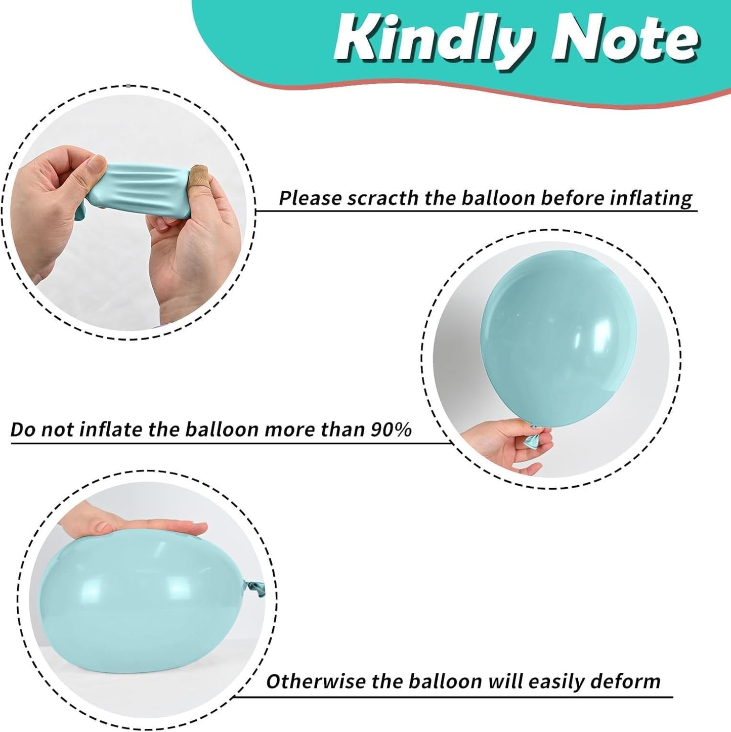 Rose Gold Blush Blue Balloons, 12 Inchs Teal Retro Apricot Confetti Balloons for Girls Kids Cratoon Theme Birthday Baby Shower Wedding Summer Pool Beach Hawaiian Tropical Party Decorations