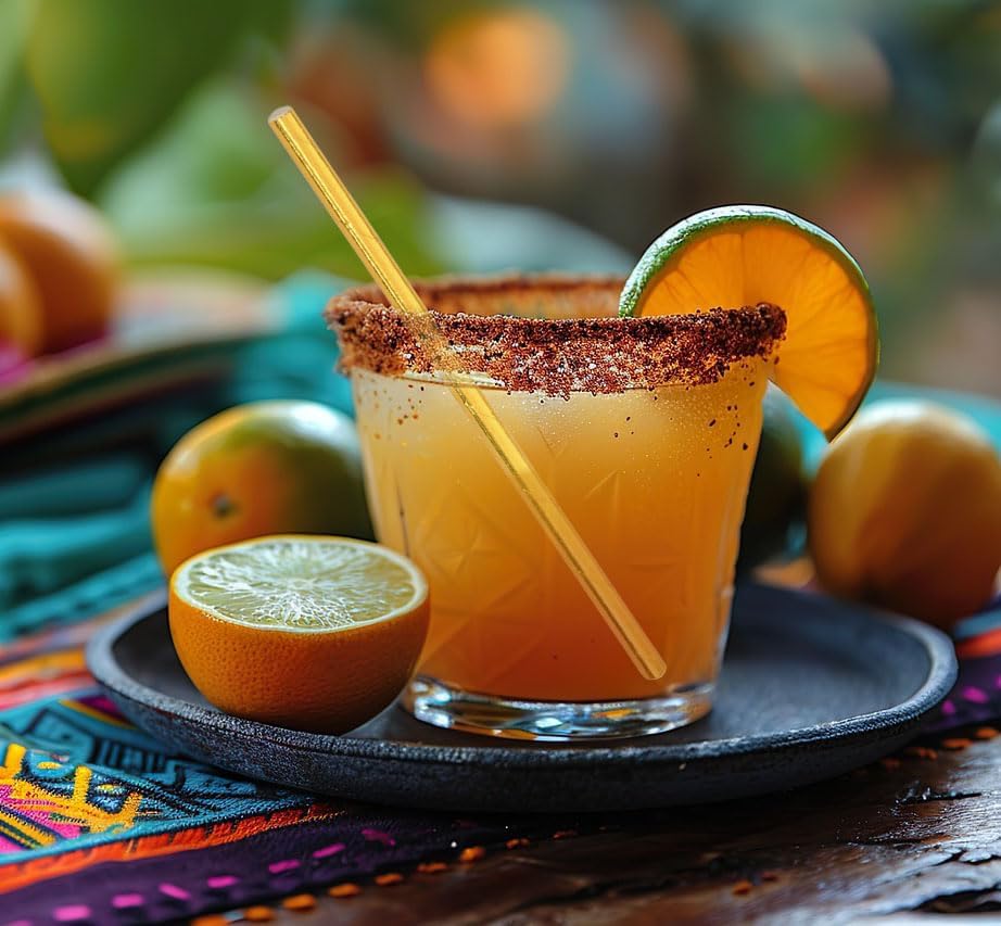 5.75 Inch Short Cocktail Gold Straws, Compostable Coffee Stirrers Straws, Paper Drinking Straws for Parties, Baby Showers, Wedding, Bridal Showers