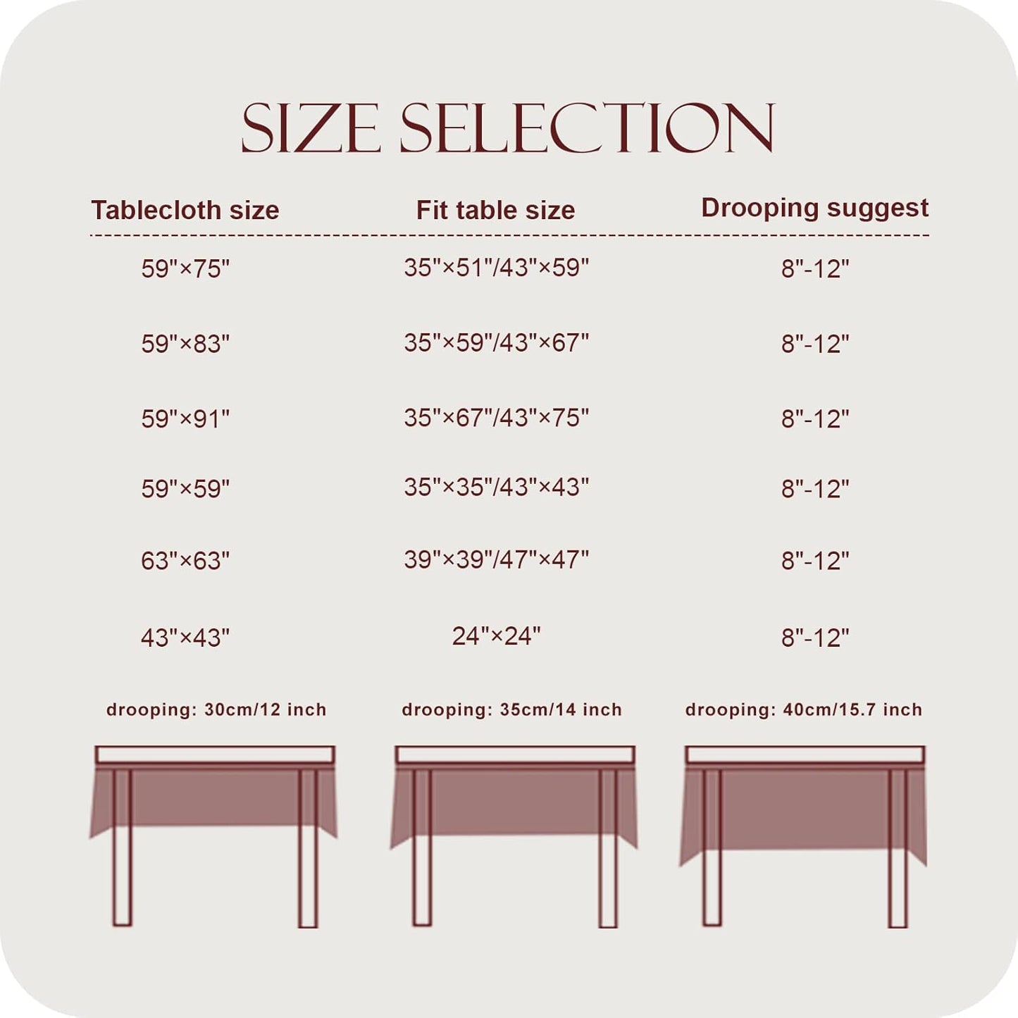 patdrea Vintage Ruffle Tablecloth for Rectangle Tables,Farmhouse Embroidered Cotton White Lace Table Cloth Cover Decor for Dining Room Wedding Banquet Thanksgiving Christmas,59"*83"