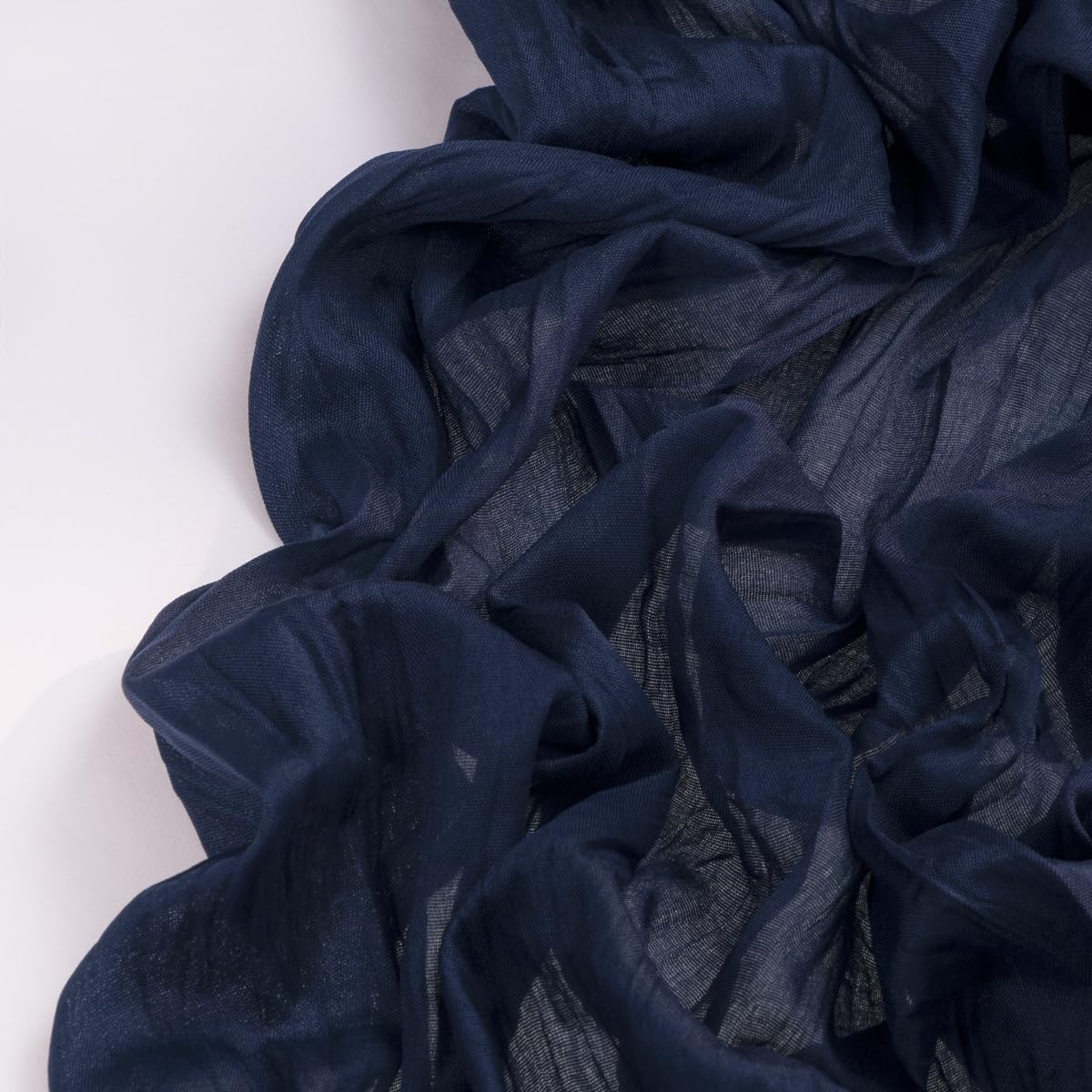 Navy Blue Cheesecloth Table Runner 6 Pack Fall Table Runners Boho Gauze 120 Inches Navy Cheese Cloth Fall Table Decorations for Thanksgiving Wedding Bridal Baby Shower Party Christmas Dinner