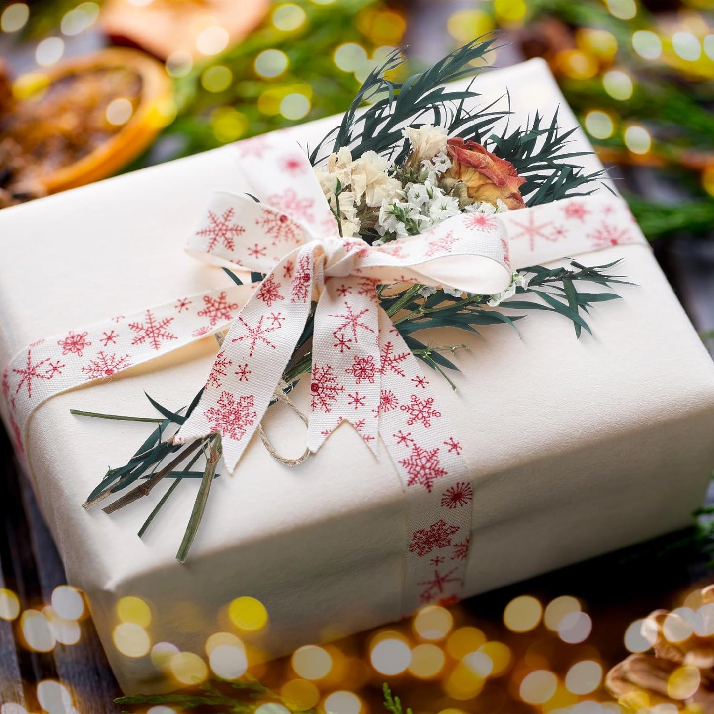 12/24 Pack Dried Flowers for Vase Various Mini Bouquet Dried Small Wildflowers Natural Real Flowers Bulk for Crafts DIY Wedding Decor (12, White)