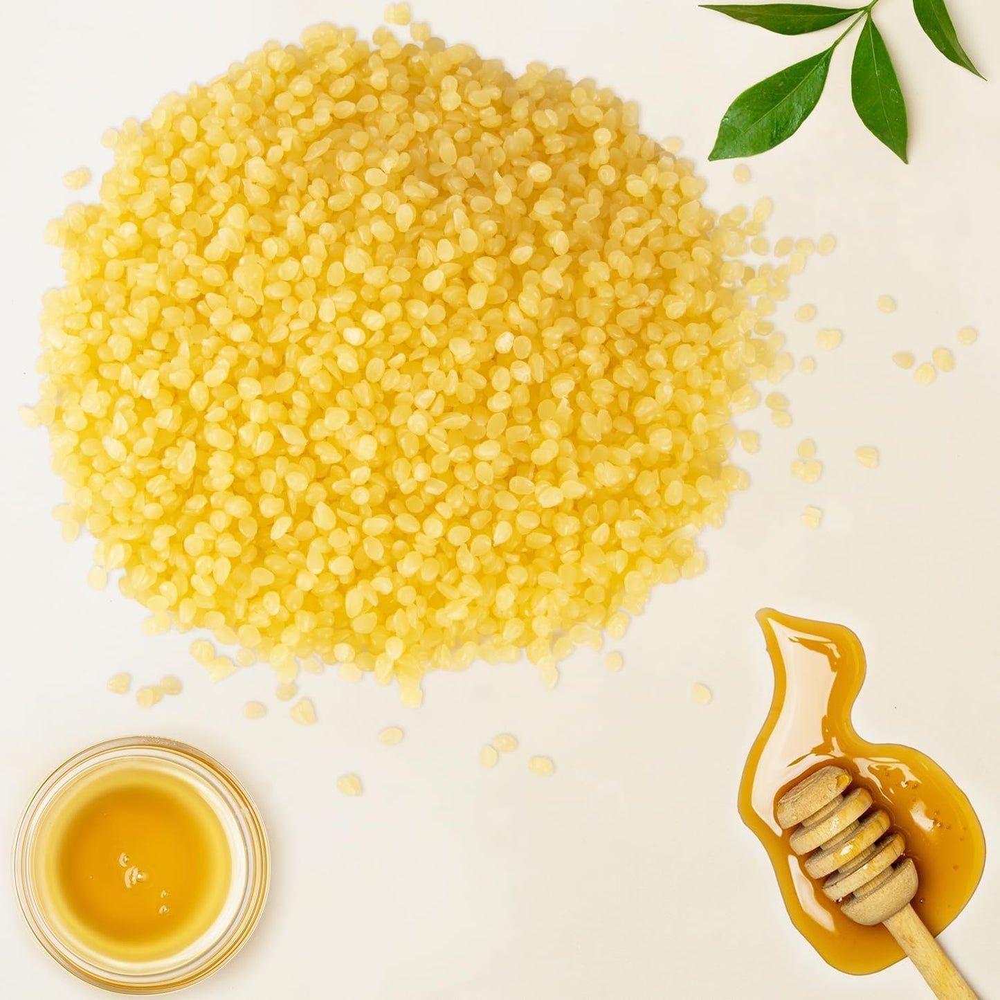 10 LB Yellow Beeswax Pellets - DIY Candle Making Kits, Magical Craft Making, Hand Care DIY Creams, Lip Balms and Soap Making Supplies (160 oz).