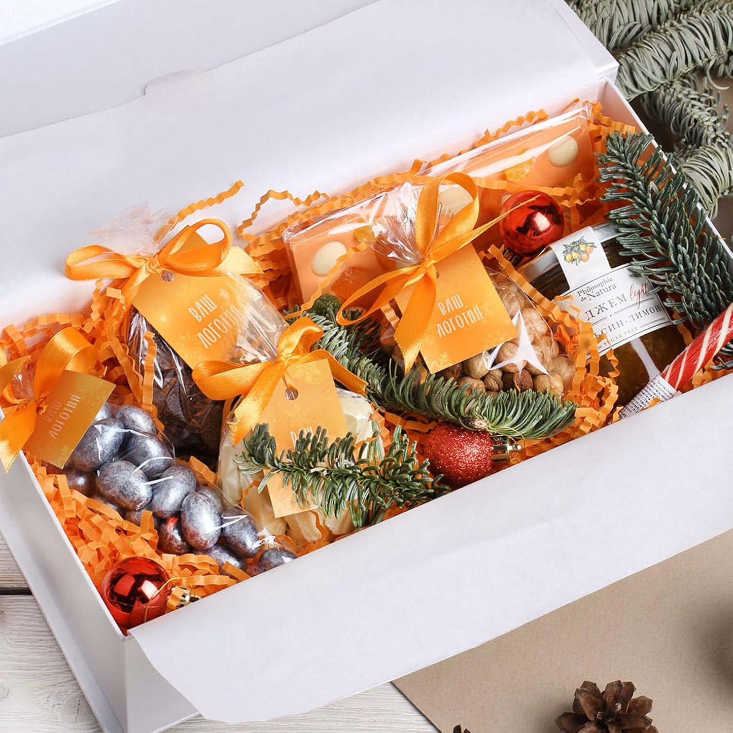 1 LB Fluorescent Orange Crinkle Cut Paper Shred Filler Great for Gift Wrapping, Basket Fillers, Birthday, Gift Wrapping, Anniversary, Halloween Thanksgiving Christmas Party Decor Filling Supplies