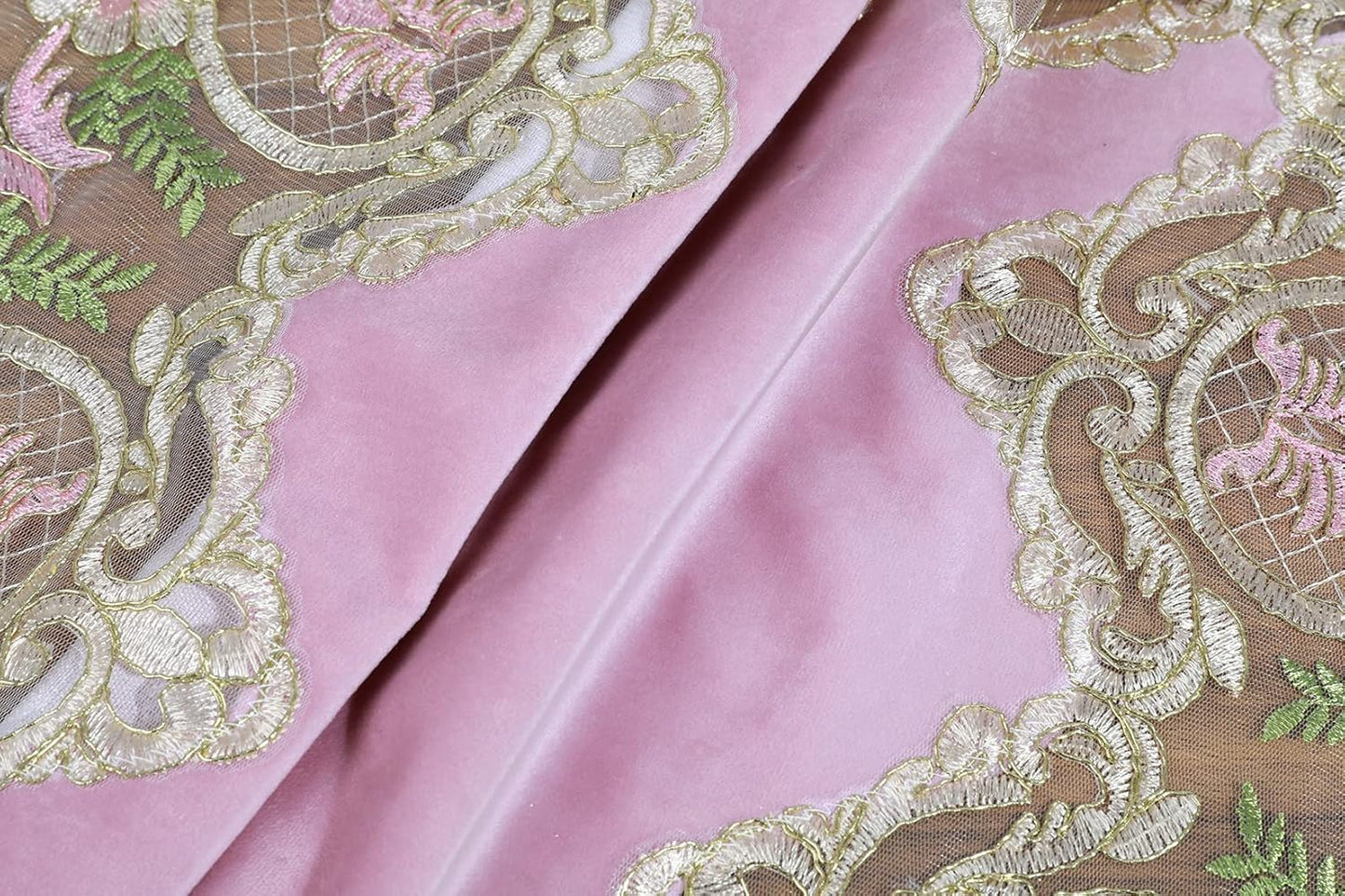 vctops Damask Lace Patchwork Tablecloth Luxury Square Small Table Cover Elegant Floral Embroidered Lace Table Cloth for Party Kitchen Dinning Picnic Decoration (Type P,32"x32")