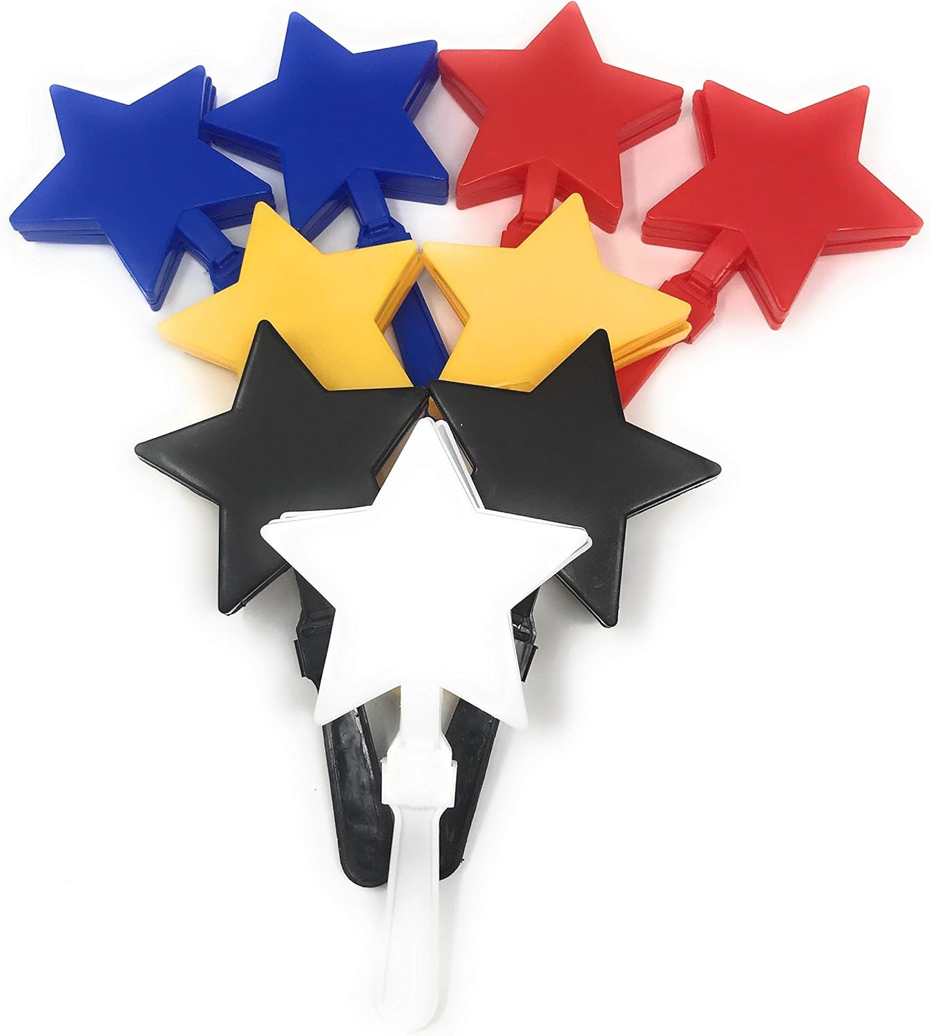 Funiverse Bulk 20 Pack Star Hand Clapper/Team Spirit Noise Maker Assortment (Multi)